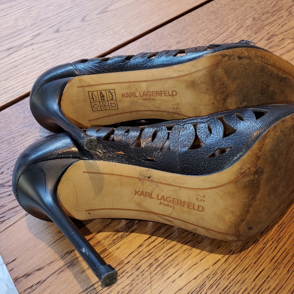 Karl Lagerfeld Pumps 7 1/5 - Picture 4 of 5